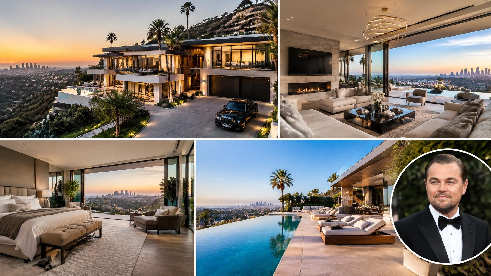 luxury celebrity mansion