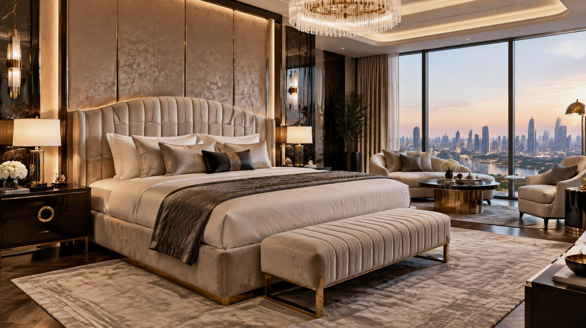 luxury bedroom interior
