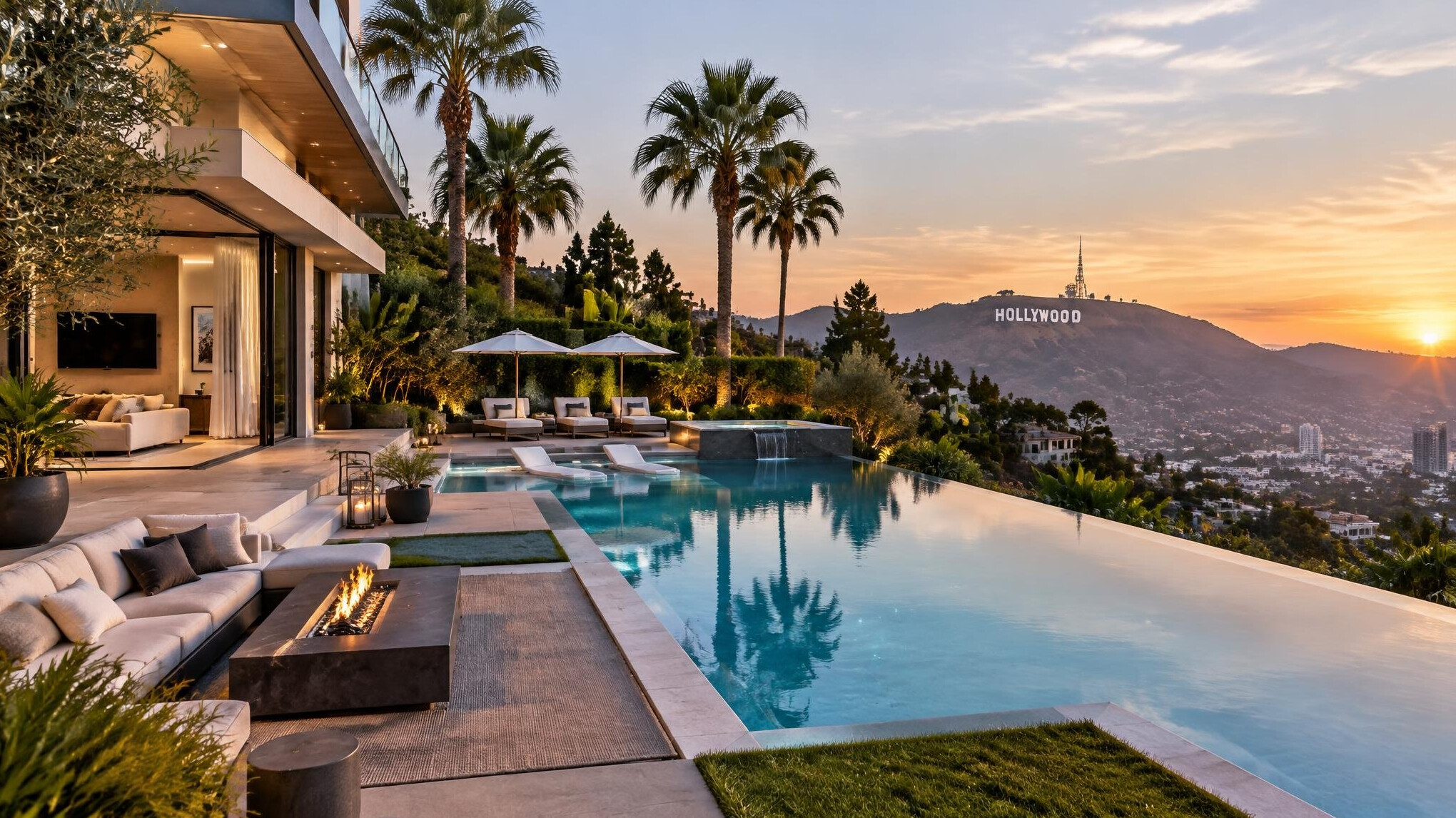 hollywood hills villa