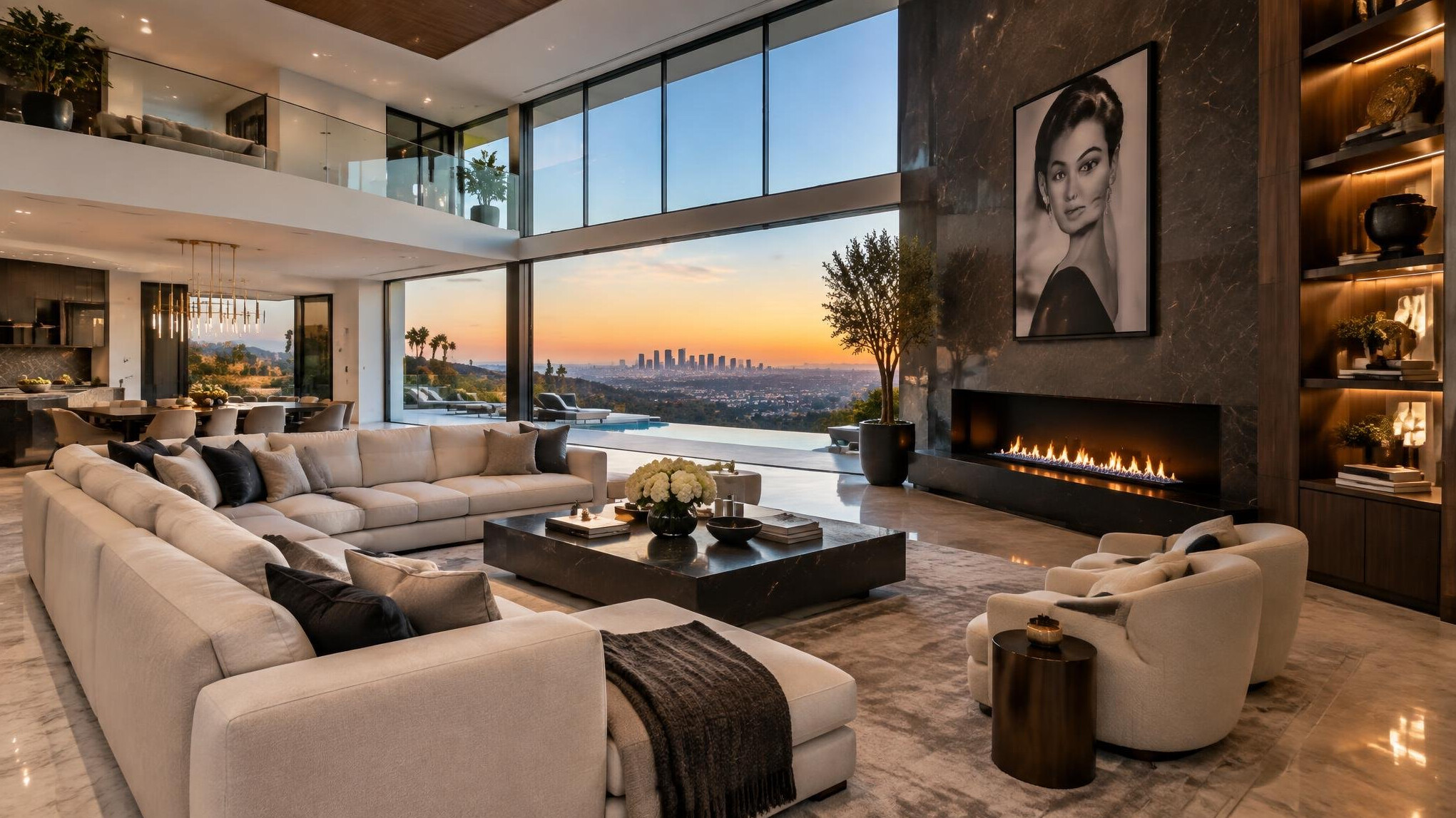 celebrity home interior